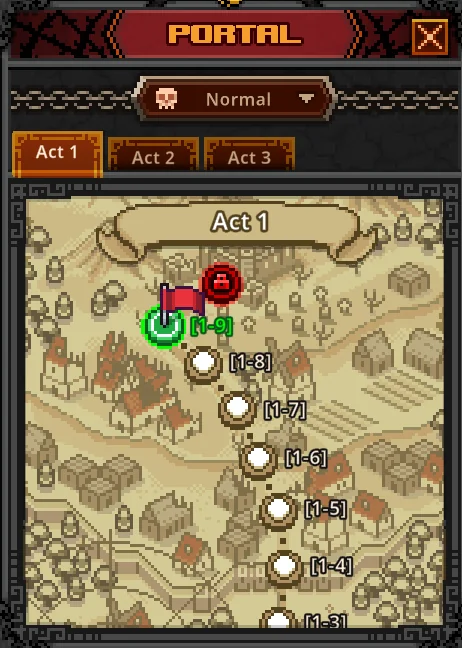 PORTAL (mapa dos atos) — avançando pelas fases